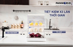 Máy hấp điện PANWORLD gấp gọn PW-2324 điều khiển điện tử