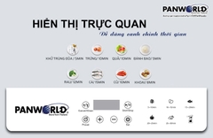 Máy hấp điện PANWORLD gấp gọn PW-2324 điều khiển điện tử