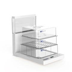 Máy hấp điện PANWORLD gấp gọn PW-2324 điều khiển điện tử