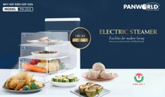 Máy hấp điện PANWORLD gấp gọn PW-2324 điều khiển điện tử