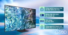 Smart Tivi QLED Samsung 4K 55 Inch QA55Q60D