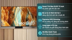 Smart Tivi Neo QLED Samsung AI 4K 75 inch QA75QN70F