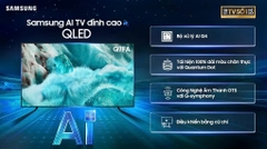 Smart Tivi QLED Samsung AI 4K 85 inch QA85Q7FA
