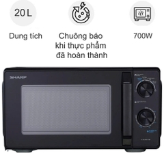 Lò Vi Sóng 20L Sharp R-2040EH-BK