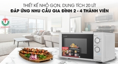 Lò vi sóng có nướng Sharp R-G228VN-SL 20 lít