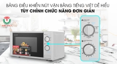 Lò vi sóng có nướng Sharp R-G228VN-SL 20 lít