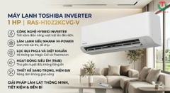 Máy lạnh Toshiba Inverter 1 HP RAS-H10Z2KCVG-V