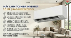 Máy lạnh Toshiba Inverter 1.5 HP RAS-H13Z2KCVG-V