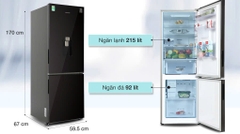 Tủ lạnh Samsung Inverter 307 lít RB30N4190BY/SV