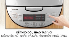 Nồi cơm điện tử Toshiba 1.8 lít RC-18DR2PV(K)