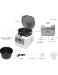 Nồi cơm điện tử Toshiba RC-10NMFVN(WT) (1.0L)