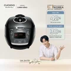 Nồi Cơm Điện Tử Áp Suất Cao Tần Cuckoo CRP-HUF105SDB – 1.8 Lít