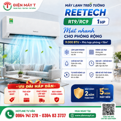 Máy lạnh treo tường Reetech 1HP RT/RC9AB-BT