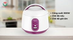 Nồi cơm nắp gài Tefal 0.7 lít RK224168 _ Hàng chính hãng