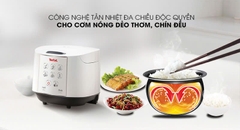 Nồi cơm điện tử Tefal 1.8 lít RK732168 _ Hàng chính hãng