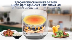 Nồi cơm điện tử Tefal 1.8lít RK733168 - 750W _ Hàng chính hãng