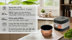 Nồi cơm cao tần Tefal Rice Master Max 1.8 lít RK819868