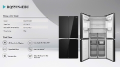 Tủ Lạnh Hisense Inverter 427 Lít RQ559N4EBU