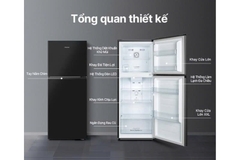 Tủ lạnh Hisense Inverter 205 lít RT256N4EBN