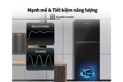 Tủ lạnh Hisense Inverter 205 lít RT256N4EBN