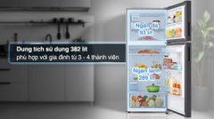 Tủ lạnh Samsung Inverter 382 lít RT38CG6584B1SV
