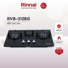 Bếp Gas Âm Rinnai RVB-312BG