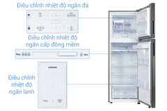 Tủ lạnh Samsung Inverter 345 lít RT35CG5544B1SV