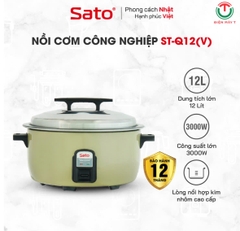 Nồi cơm điện công nghiệp 12 lít Sato Q12