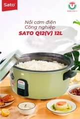 Nồi cơm điện công nghiệp 12 lít Sato Q12