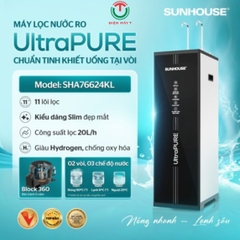 MÁY LỌC NƯỚC RO UltraPURE SUNHOUSE 11 LÕI SHA76624KL
