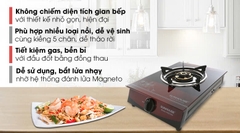 Bếp gas dương Inox Sunhouse SHB212KG