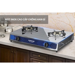 Bếp gas dương inox Sunhouse SHB31012-V