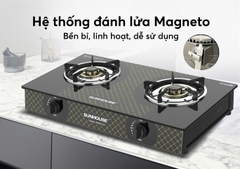 BẾP GAS DƯƠNG KÍNH SUNHOUSE SHB3224