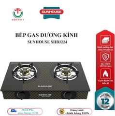 BẾP GAS DƯƠNG KÍNH SUNHOUSE SHB3224