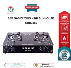 BẾP GAS DƯƠNG KÍNH SUNHOUSE SHB3365