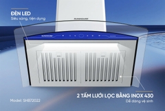 Máy hút mùi kính cong Sunhouse SHB72022