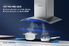 Máy hút mùi kính cong Sunhouse SHB72022