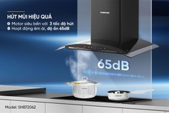MÁY HÚT MÙI KÍNH CONG SUNHOUSE SHB72062