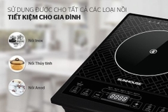 Bếp hồng ngoại đơn 2000W Sunhouse SHD6011
