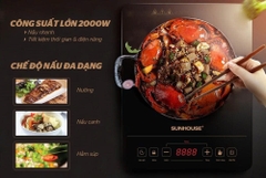 BẾP HỒNG NGOẠI CẢM ỨNG SUNHOUSE SHD6015