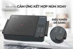 BẾP HỒNG NGOẠI HAI VÒNG NHIỆT SUNHOUSE SHD6022