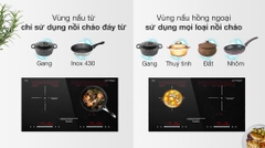 Bếp từ hồng ngoại lắp âm Junger SIS-68