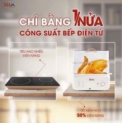 Nồi Hấp Điện 2 Tầng 6in1 Seka SK6610 (Model 2024)