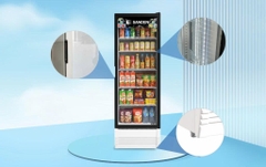 Tủ mát cửa kính Inverter 394 lít Sanden SPB-0500