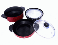 Lẩu điện đa năng Tiger Queen 2 trong 1 SQ-R200 (2.3L)