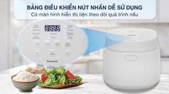 Nồi cơm điện tử Panasonic 1.8 lít SR-DL184WRA