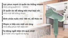 Bàn ủi hơi nước cầm tay Philips STH3010 - 1000W