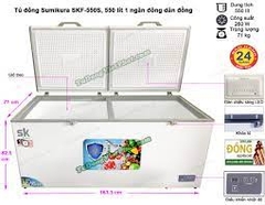 Tủ đông Sumikura SKF-550S(JS) 550L