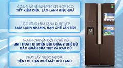Tủ Lạnh Hitachi Inverter 540 Lít R-FW690PGV7 (GBW)