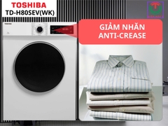 Máy sấy thông hơi Toshiba 7 kg TD-H80SEV(WK)